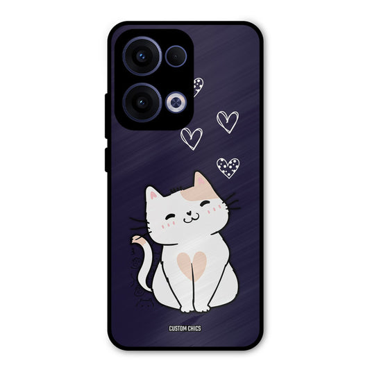 Cute Kitten Oppo Reno 13 5G Mobile Back Cover - Cute PrintShield Case