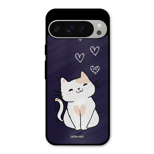 Cute Kitten Google Pixel 9 Pro XL Mobile Back Cover - Cute PrintShield Case