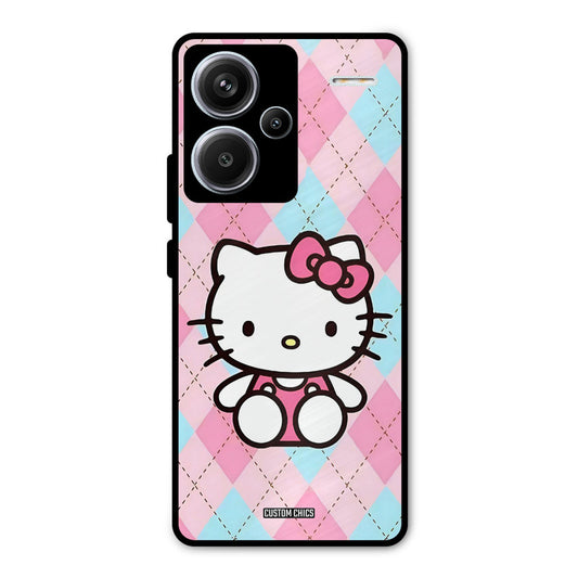 Cute Kitty Pattern Redmi Note 13 Pro Plus Mobile Back Cover - Cute PrintShield Case