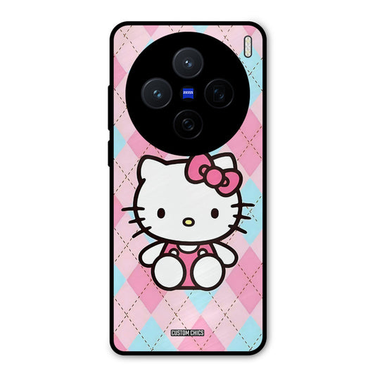 Cute Kitty Pattern Vivo X200 Mobile Back Cover - Cute PrintShield Case