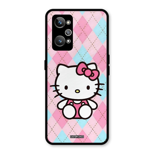 Cute Kitty Pattern Realme GT Neo 2 Mobile Back Cover - Cute PrintShield Case