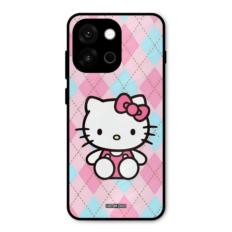 Cute Kitty Pattern Oneplus 13s Mobile Back Cover - Cute PrintShield Case