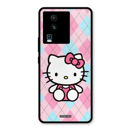 Cute Kitty Pattern IQOO Neo 7 Pro Mobile Back Cover - Cute PrintShield Case