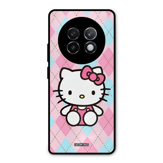 Cute Kitty Pattern Realme 13 Plus Mobile Back Cover - Cute PrintShield Case