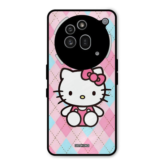 Cute Kitty Pattern Nothing Phone 3A Pro Mobile Back Cover - Cute PrintShield Case
