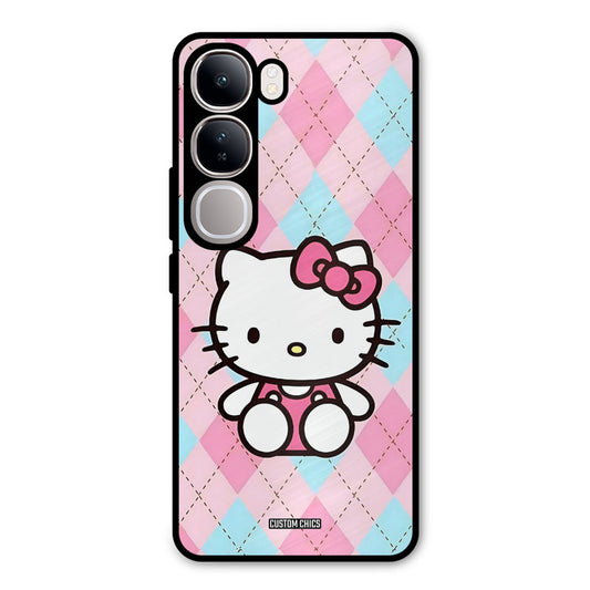 Cute Kitty Pattern Vivo Y300 Mobile Back Cover - Cute PrintShield Case