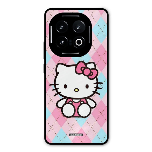 Cute Kitty Pattern iQOO 13 Mobile Back Cover - Cute PrintShield Case