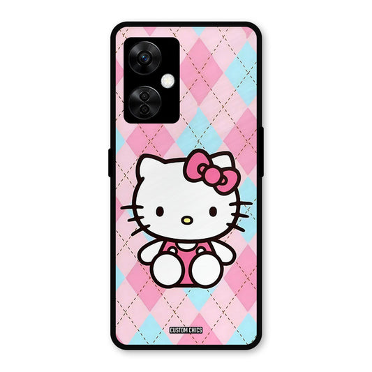 Cute Kitty Pattern OnePlus Nord CE 3 Lite Mobile Back Cover - Cute PrintShield Case