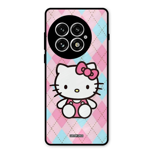 Cute Kitty Pattern Oneplus 13 Mobile Back Cover - Cute PrintShield Case
