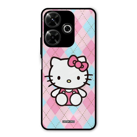 Cute Kitty Pattern Redmi 13 5G Mobile Back Cover - Cute PrintShield Case