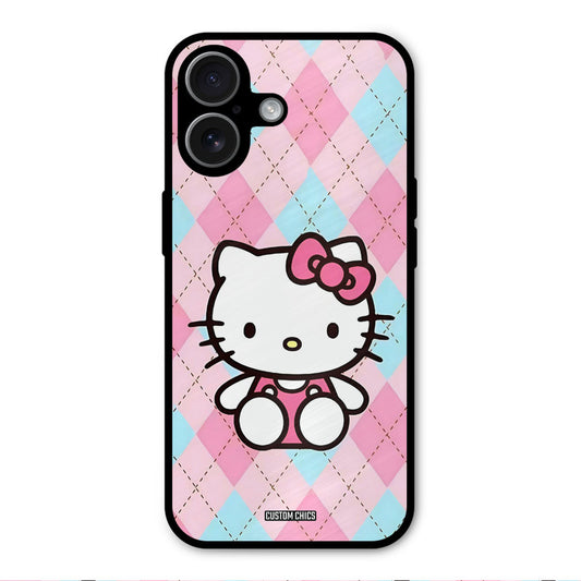 Cute Kitty Pattern iPhone 17 Mobile Back Cover - Cute PrintShield Case