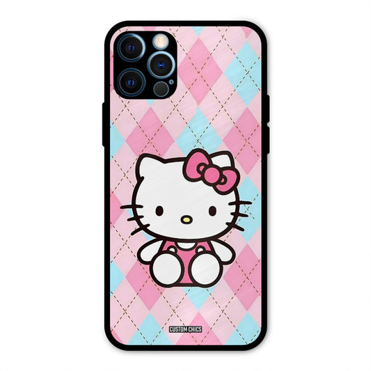 Cute Kitty Pattern iPhone 12 Pro Max Mobile Back Cover - Cute PrintShield Case