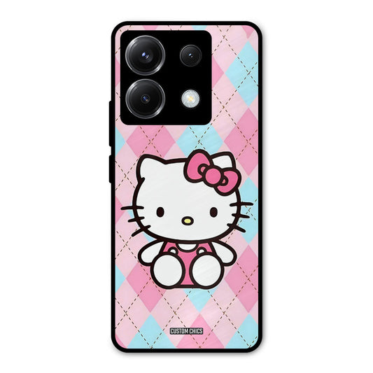 Cute Kitty Pattern Poco X6 Mobile Back Cover - Cute PrintShield Case