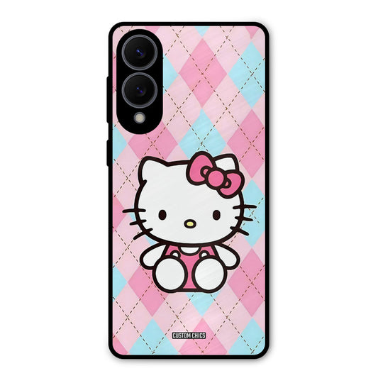 Cute Kitty Pattern Samsung Galaxy S25 Edge Mobile Back Cover - Cute PrintShield Case