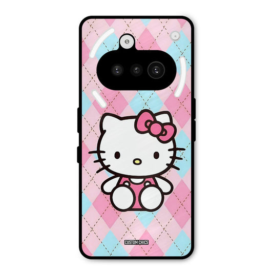Cute Kitty Pattern Nothing Phone 3A Mobile Back Cover - Cute PrintShield Case