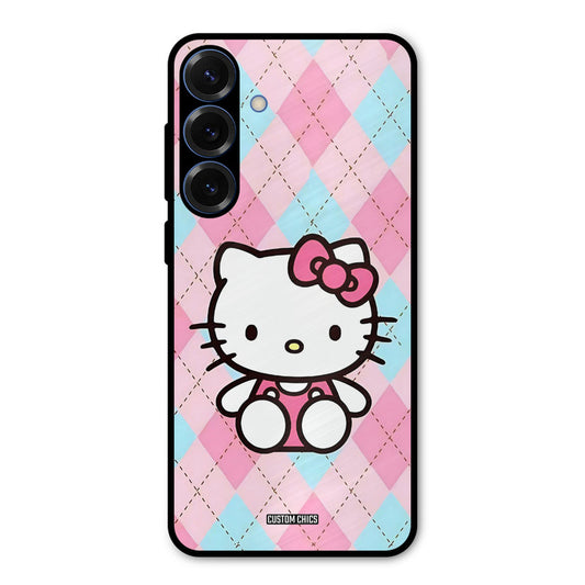 Cute Kitty Pattern Samsung Galaxy S25 Plus Mobile Back Cover - Cute PrintShield Case