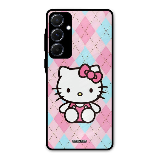 Cute Kitty Pattern Samsung Galaxy A55 5G Mobile Back Cover - Cute PrintShield Case