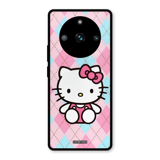Cute Kitty Pattern Realme 11 Pro Plus Mobile Back Cover - Cute PrintShield Case