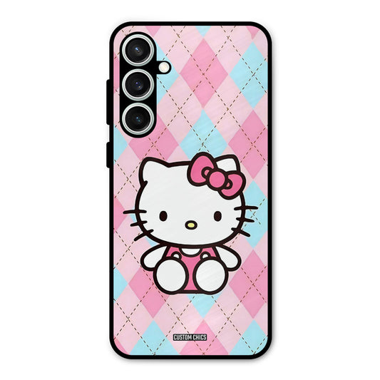 Cute Kitty Pattern Samsung Galaxy S23 Mobile Back Cover - Cute PrintShield Case