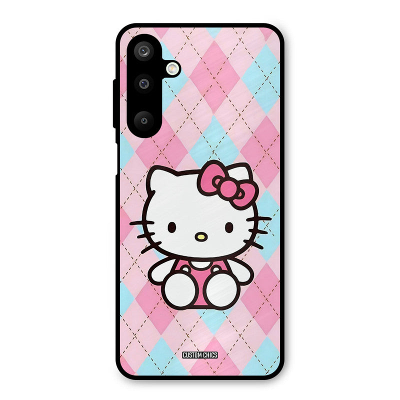 Cute Kitty Pattern Samsung Galaxy M16 Mobile Back Cover - Cute PrintShield Case