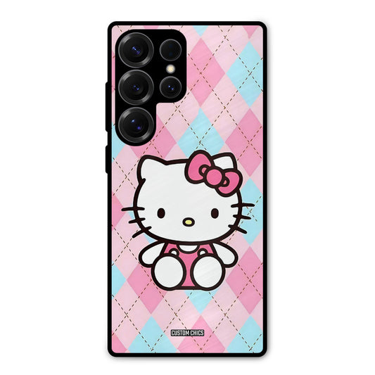 Cute Kitty Pattern Samsung Galaxy S25 Ultra Mobile Back Cover - Cute PrintShield Case