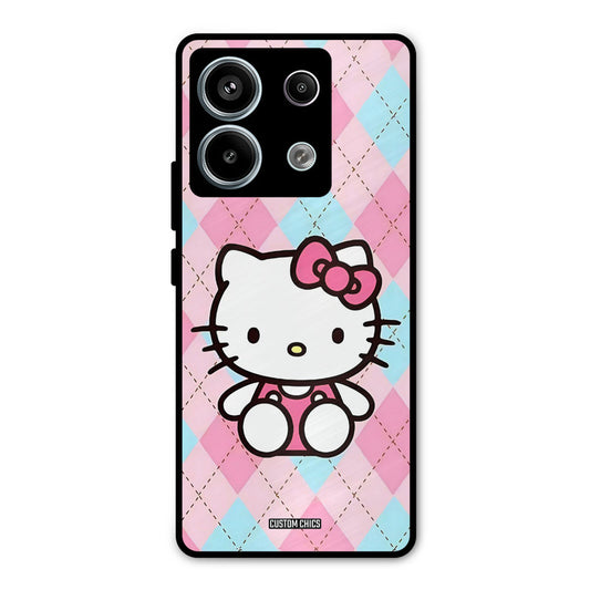 Cute Kitty Pattern Redmi Note 13 Pro 5G Mobile Back Cover - Cute PrintShield Case