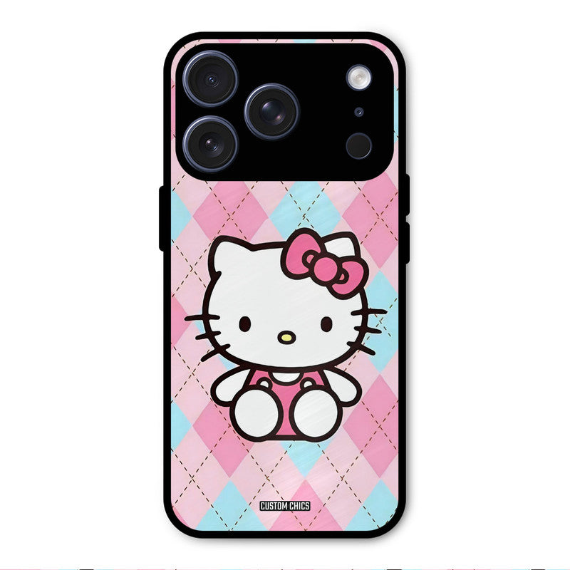 Cute Kitty Pattern iPhone 17 Pro Max Mobile Back Cover - Cute PrintShield Case