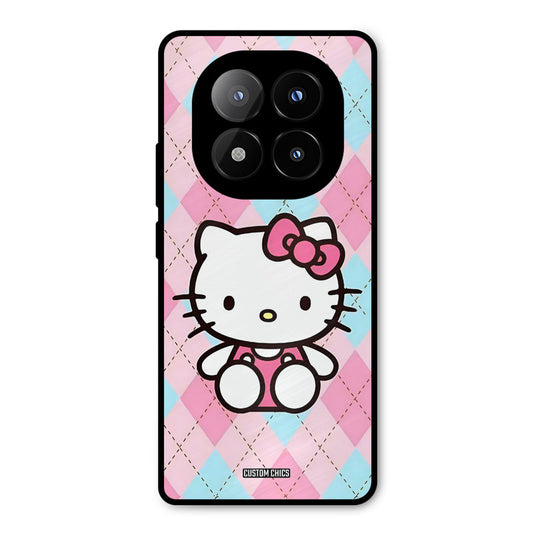 Cute Kitty Pattern Redmi Note 14 Pro Plus 5G Mobile Back Cover - Cute PrintShield Case