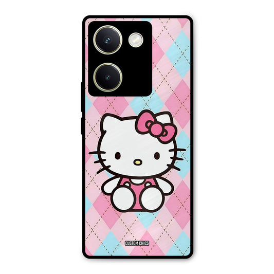 Cute Kitty Pattern Vivo Y200 Pro Mobile Back Cover - Cute PrintShield Case