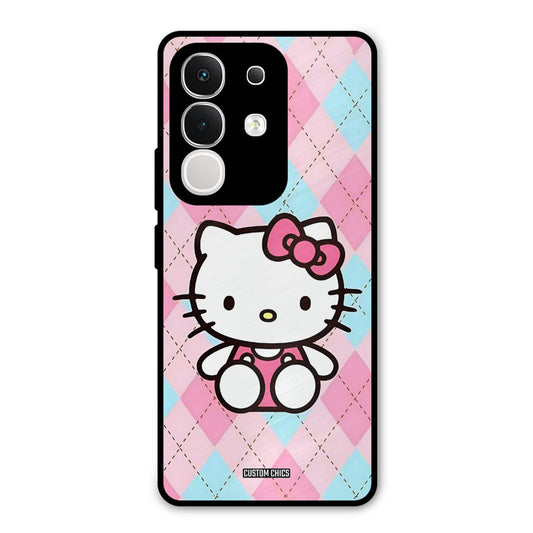 Cute Kitty Pattern Vivo T4x Mobile Back Cover - Cute PrintShield Case
