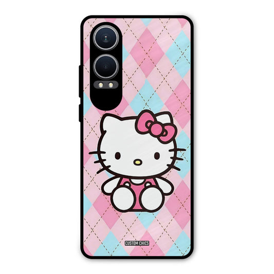 Cute Kitty Pattern Oneplus Nord CE4 Lite Mobile Back Cover - Cute PrintShield Case