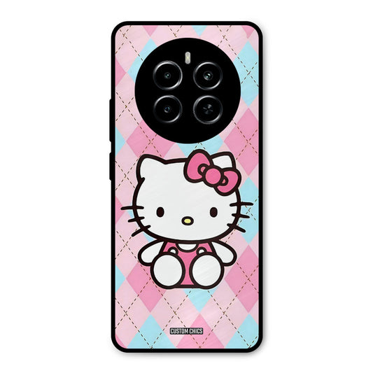 Cute Kitty Pattern Realme P1 5G Mobile Back Cover - Cute PrintShield Case