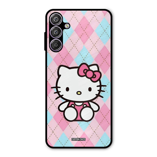Cute Kitty Pattern Samsung Galaxy F15 Mobile Back Cover - Cute PrintShield Case