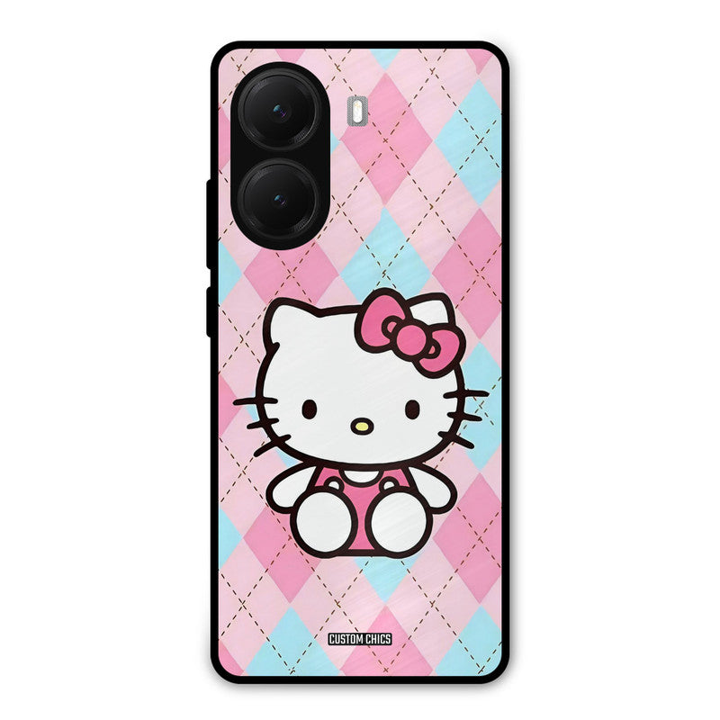 Cute Kitty Pattern Poco X7 Pro Mobile Back Cover - Cute PrintShield Case