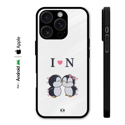 Cute Lovers Initials Case – Premium PrintShield Mobile Cover