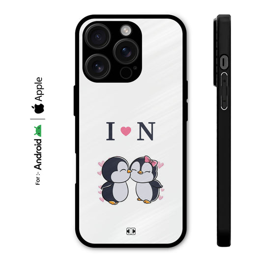 Cute Lovers Initials Case – Premium PrintShield Mobile Cover