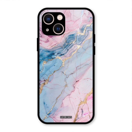 Cute Marble iPhone 13 Mobile Back Cover - Aesthetic PrintShield Case