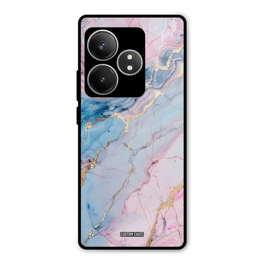 Cute Marble Realme GT 6T Mobile Back Cover - Aesthetic PrintShield Case