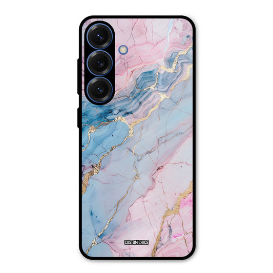 Cute Marble Samsung Galaxy S25 Mobile Back Cover - Aesthetic PrintShield Case