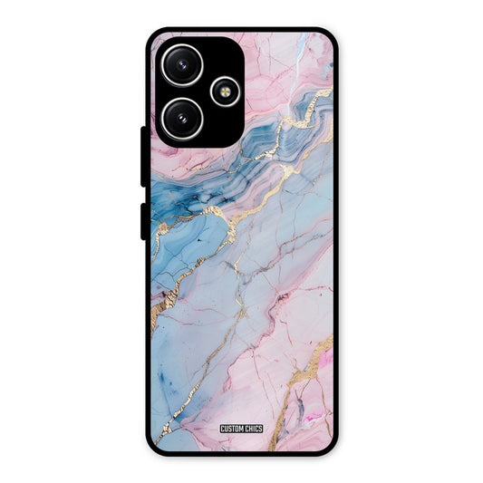 Cute Marble Redmi 12 5G Mobile Back Cover - Aesthetic PrintShield Case
