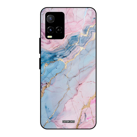 Cute Marble Vivo Y33s Mobile Back Cover - Aesthetic PrintShield Case