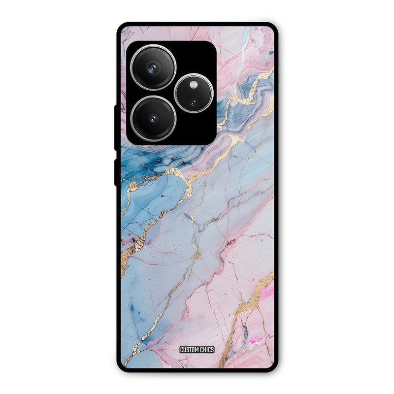 Cute Marble Realme GT 6 Mobile Back Cover - Aesthetic PrintShield Case