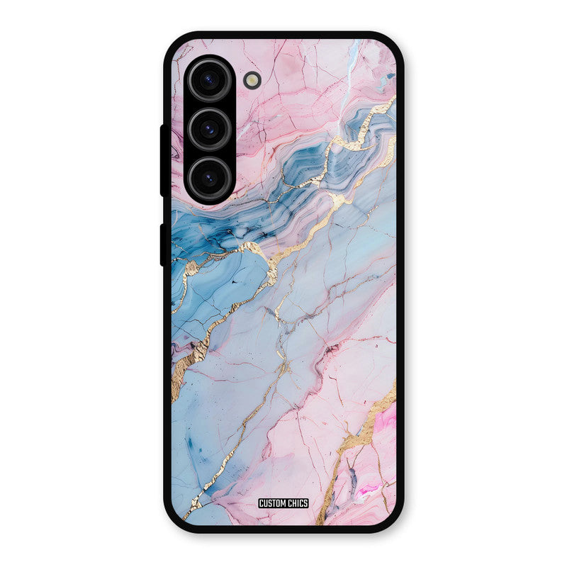 Cute Marble Samsung Galaxy S23 Mobile Back Cover - Aesthetic PrintShield Case
