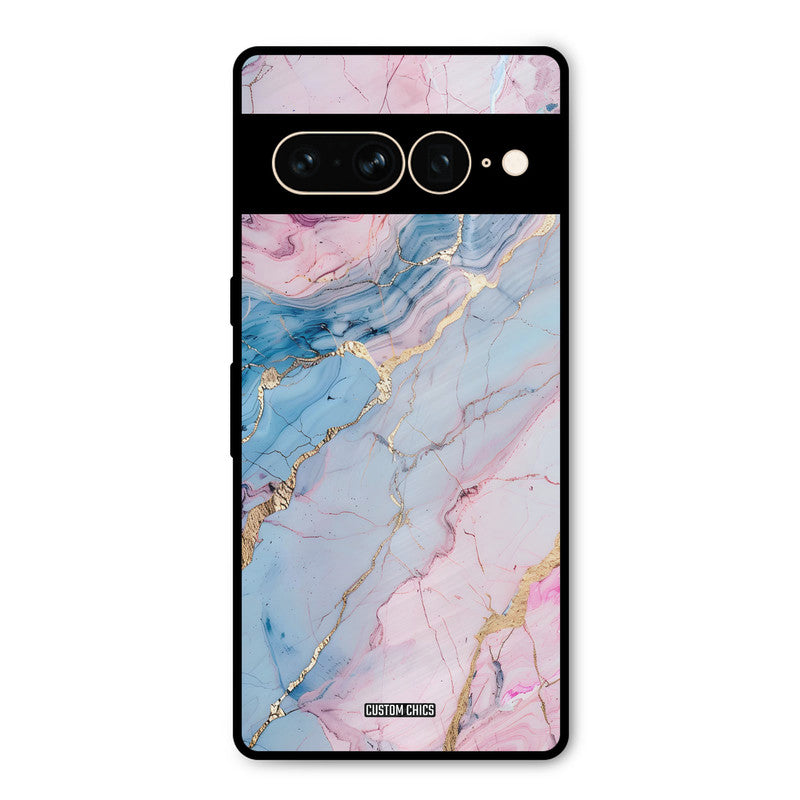Cute Marble Google Pixel 7 Pro Mobile Back Cover - Aesthetic PrintShield Case