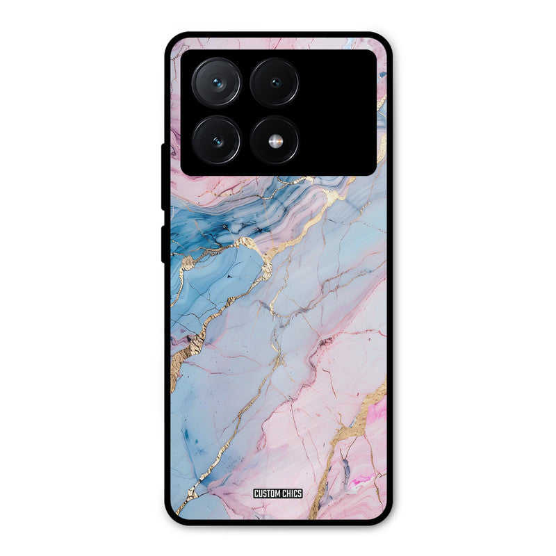 Cute Marble Poco X6 Pro Mobile Back Cover - Aesthetic PrintShield Case