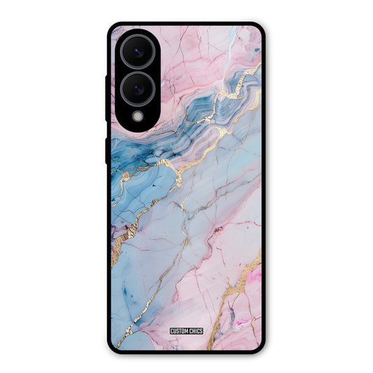 Cute Marble Samsung Galaxy S25 Edge Mobile Back Cover - Aesthetic PrintShield Case