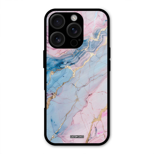 Cute Marble iPhone 16 Pro Mobile Back Cover - Aesthetic PrintShield Case