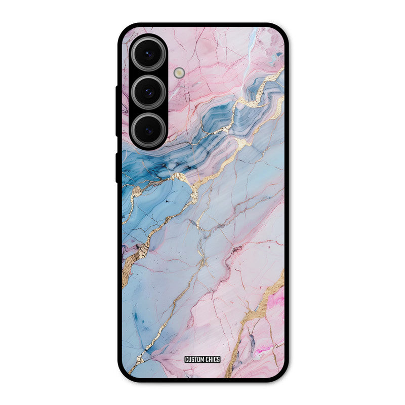 Cute Marble Samsung Galaxy S24 FE Mobile Back Cover - Aesthetic PrintShield Case