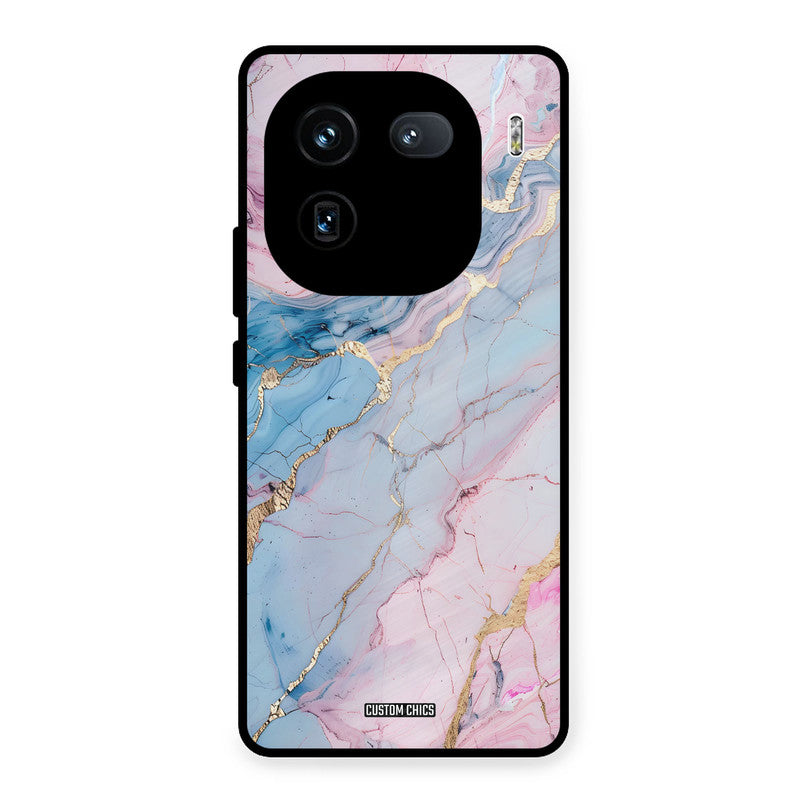 Cute Marble iQOO 12 Mobile Back Cover - Aesthetic PrintShield Case