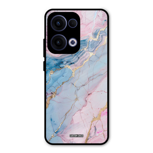 Cute Marble Oppo Reno 13 5G Mobile Back Cover - Aesthetic PrintShield Case